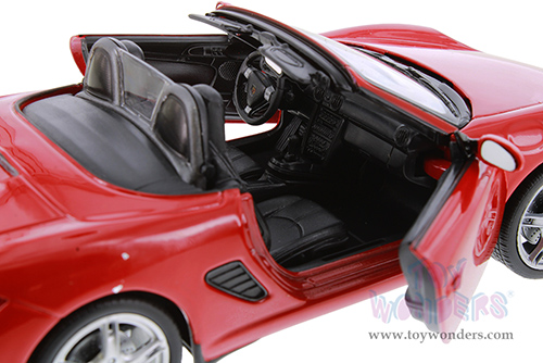 Showcasts® Collectibles - Porsche Boxter S Open Convertible (1/24 scale diecast model car, Asstd.) 22479C/4D MAP: $19.99
