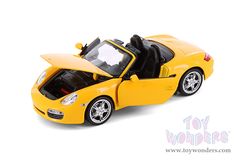 Showcasts® Collectibles - Porsche Boxter S Open Convertible (1/24 scale diecast model car, Asstd.) 22479C/4D MAP: $19.99