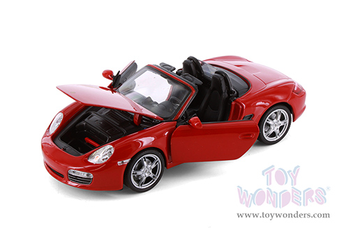 Showcasts® Collectibles - Porsche Boxter S Open Convertible (1/24 scale diecast model car, Asstd.) 22479C/4D MAP: $19.99