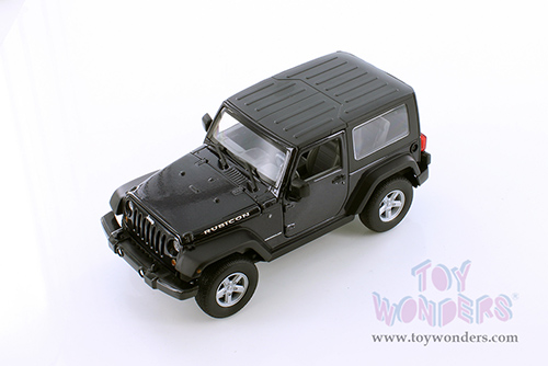 Welly - Jeep&reg; Wrangler Rubicon Hardtop (2007, 1/24 Scale diecast model car, Asstd.) 22489H/4D