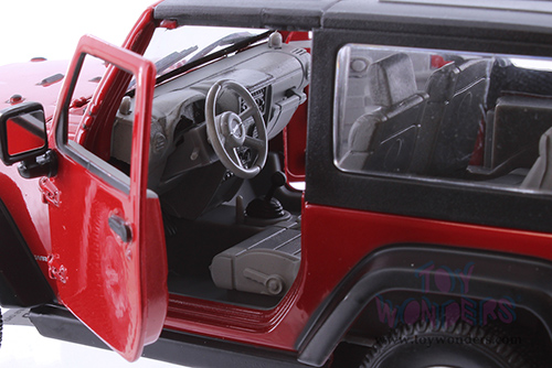 Welly - Jeep&reg; Wrangler Rubicon Hardtop (2007, 1/24 Scale diecast model car, Asstd.) 22489H/4D