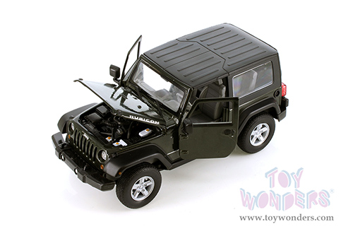 Welly - Jeep&reg; Wrangler Rubicon Hardtop (2007, 1/24 Scale diecast model car, Asstd.) 22489H/4D