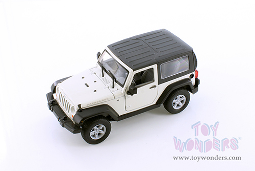 Welly - Jeep&reg; Wrangler Rubicon Hardtop (2007, 1/24 Scale diecast model car, White) 22489HWT
