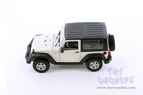 Welly - Jeep&reg; Wrangler Rubicon Hardtop (2007, 1/24 Scale diecast model car, White) 22489HWT