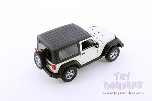 Welly - Jeep&reg; Wrangler Rubicon Hardtop (2007, 1/24 Scale diecast model car, White) 22489HWT
