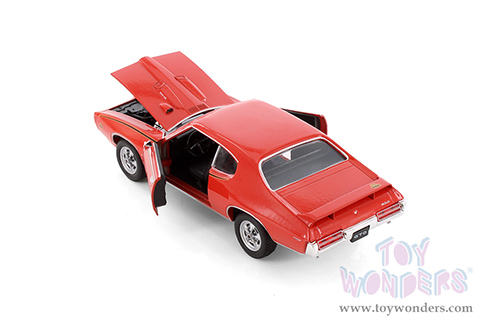 Welly - Pontiac&reg; GTO&trade; Hardtop (1969, 1/24 scale diecast model car, Orange) 22501W/OR