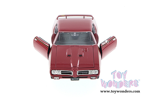 Welly - Pontiac GTO Hardtop (1969, 1/24 scale diecast model car, Red) 22501WR