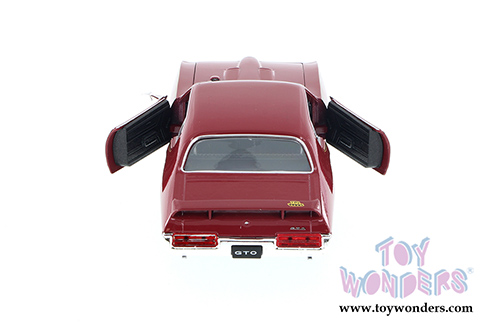 Welly - Pontiac GTO Hardtop (1969, 1/24 scale diecast model car, Red) 22501WR