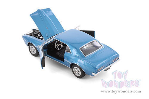 Welly - Pontiac&reg; Firebird&reg; Hardtop (1967, 1/24 scale diecast model car, Blue) 22502W/BU