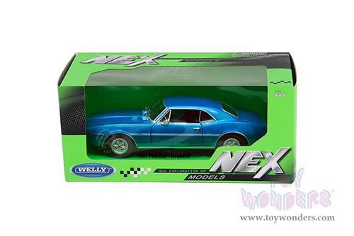 Welly - Pontiac&reg; Firebird&reg; Hardtop (1967, 1/24 scale diecast model car, Blue) 22502W/BU