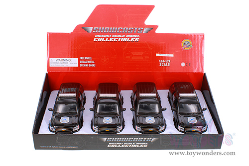 Showcasts® Collectibles - Chevrolet® Tahoe™ General Motors Police (2008, 1/24 scale diecast model car, Black) 22509BP/4D MAP: $19.99