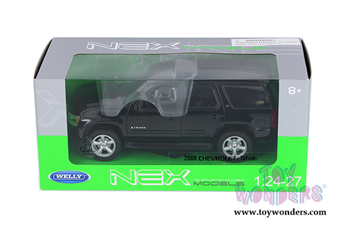 Welly - Chevrolet&reg; Tahoe&reg; SUV (2008, 1/24 scale diecast model car, Black)  22509W/BK