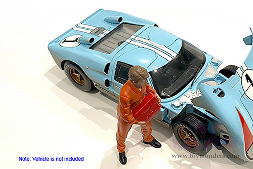 American Diorama Figurine - Mechanic Dan Figure (1/18 scale, Orange) 23792OR