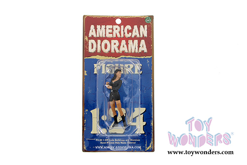 American Diorama Figurine - Costume Babe Brooke (1/24 scale, Black) 23918
