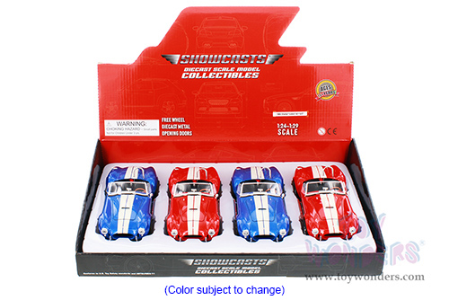 Showcasts® Collectibles - Shelby Cobra 427 SC Convertible (1/24 scale diecast model car, Asstd.) 24002/4D MAP: $19.99
