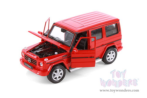 Showcasts® Collectibles - Mercedes-Benz G Class Wagon Hardtop (1/24 scale diecast model car, Asstd.) 24012/4D MAP: $19.99