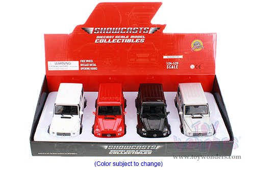 Showcasts® Collectibles - Mercedes-Benz G Class Wagon Hardtop (1/24 scale diecast model car, Asstd.) 24012/4D MAP: $19.99