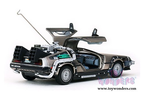 Sun Star Vitesse - Back to The Future DeLorean (1/43 scale diecast model car, Stainless Steel) 24012/6