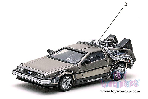 Sun Star Vitesse - Back to The Future DeLorean (1/43 scale diecast model car, Stainless Steel) 24012/6