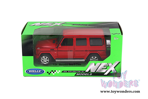 Welly - Mercedes-Benz G Class Wagon Hardtop (1/24 scale diecast model car, Red) 24012WR