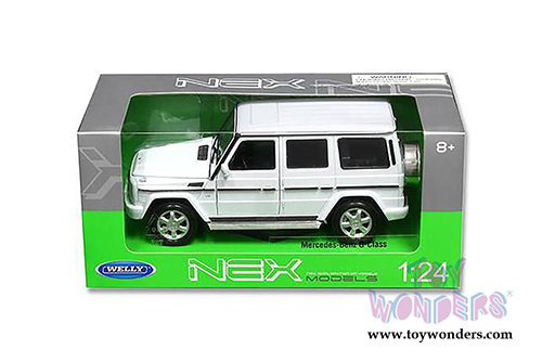 Welly - Mercedes-Benz G Class Wagon Hardtop (1/24 scale diecast model car, White) 24012WWT
