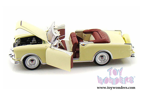 Welly - Packard Caribbean Convertible (1953, 1/24 scale diecast model car, Cream) 24016CW/CM
