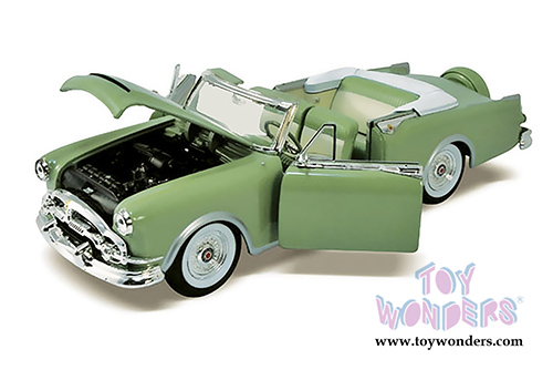 Welly - Packard Caribbean Convertible (1953, 1/24 scale diecast model car, Green) 24016CW/GN