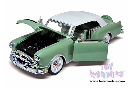 Welly - Packard Caribbean Soft Top (1953, 1/24 scale diecast model car, Green) 24016HW/GN