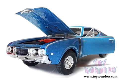 Welly - Oldsmobile&trade; 442 Hardtop (1968, 1/24 diecast model car, Blue) 24024WBU