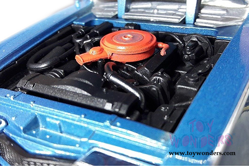 Welly - Oldsmobile&trade; 442 Hardtop (1968, 1/24 diecast model car, Blue) 24024WBU