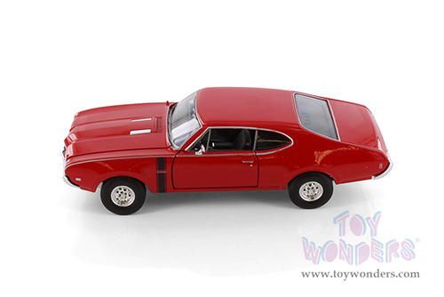 Welly - Oldsmobile™ 442 Hardtop (1968, 1/24 diecast model car, Red) 24024WR