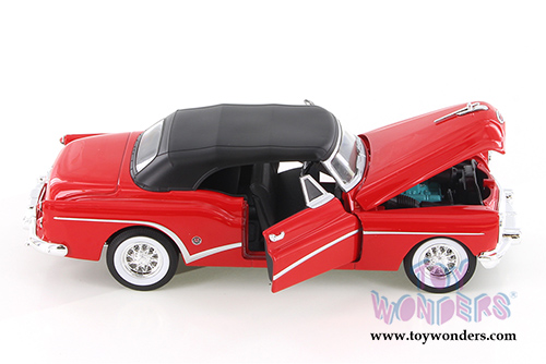 Welly - Buick™ Skylark™ Closed Convertible (1953, 1/24 scale diecast model car, Red) 24027HWR 