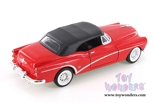 Welly - Buick™ Skylark™ Closed Convertible (1953, 1/24 scale diecast model car, Red) 24027HWR 