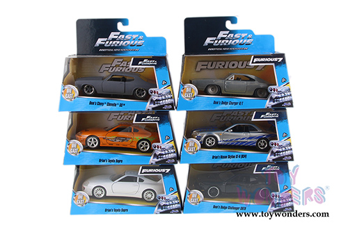 Jada Toys Fast & Furious - Assortment Pack W13 (1/32 scale diecast model car, Asstd.) 24037W13