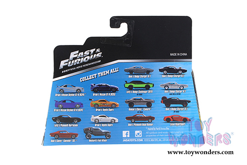 Jada Toys Fast & Furious - Assortment Pack W14 (1/32 scale diecast model car, Asstd.) 24037W14