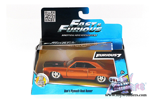 Jada Toys Fast & Furious - Assortment Pack W14 (1/32 scale diecast model car, Asstd.) 24037W14