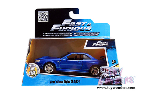 Jada Toys Fast & Furious - Assortment Pack W14 (1/32 scale diecast model car, Asstd.) 24037W14