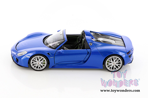 Welly - Porsche 918 Spyder Assortment (1/24 scale diecast model car, Asstd.) 24055HC/4D