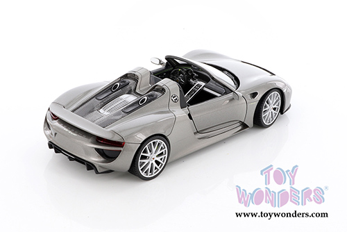 Welly - Porsche 918 Spyder Assortment (1/24 scale diecast model car, Asstd.) 24055HC/4D