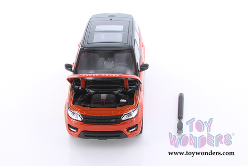 Welly - Land Rover Range Rover Sport SUV w/ Sunroof (1/24 scale diecast model car, Orange) 24059WOR