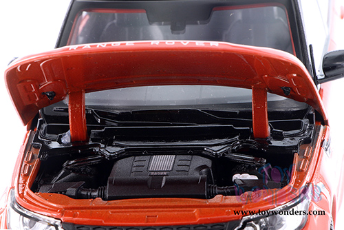 Welly - Land Rover Range Rover Sport SUV w/ Sunroof (1/24 scale diecast model car, Orange) 24059WOR