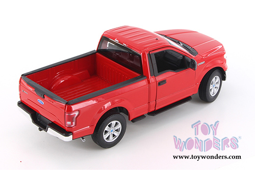 Welly - Ford F-150 Regular Cab Pickup (2015, 1/24 scale diecast model car, Red) 24063WR