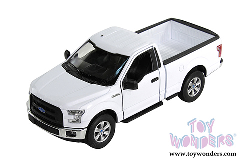 Welly - Ford F-150 Regular Cab Pickup (2015, 1/24 scale diecast model car, White) 24063WWT