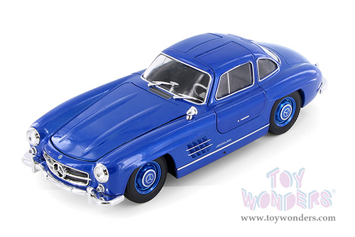 Welly - Mercedes-Benz 300 SL Hardtop (1/24 scale diecast model car, Blue) 24064WBU