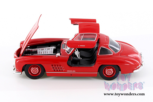 Welly - Mercedes-Benz 300 SL Hardtop (1/24 scale diecast model car, Red) 24064WR
