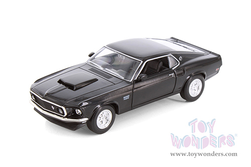 Showcasts® Collectibles - Ford Mustang Boss 429 Hardtop (1969, 1/24 scale diecast model car, Asstd.) 24067/4D MAP: $19.99