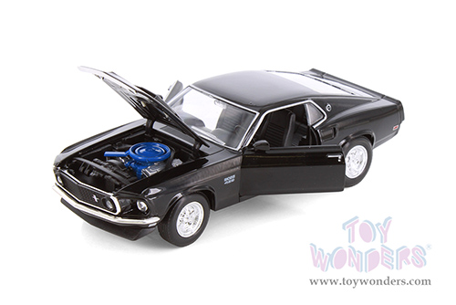 Showcasts® Collectibles - Ford Mustang Boss 429 Hardtop (1969, 1/24 scale diecast model car, Asstd.) 24067/4D MAP: $19.99