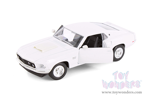 Showcasts® Collectibles - Ford Mustang Boss 429 Hardtop (1969, 1/24 scale diecast model car, Asstd.) 24067/4D MAP: $19.99