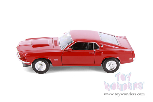 Showcasts® Collectibles - Ford Mustang Boss 429 Hardtop (1969, 1/24 scale diecast model car, Asstd.) 24067/4D MAP: $19.99