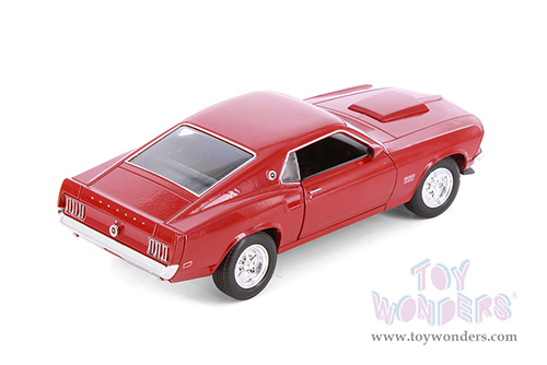 Showcasts® Collectibles - Ford Mustang Boss 429 Hardtop (1969, 1/24 scale diecast model car, Asstd.) 24067/4D MAP: $19.99